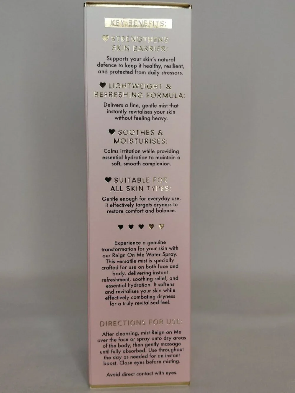 P.Louise - Reign On Me Water Spray - Peaches and Cream